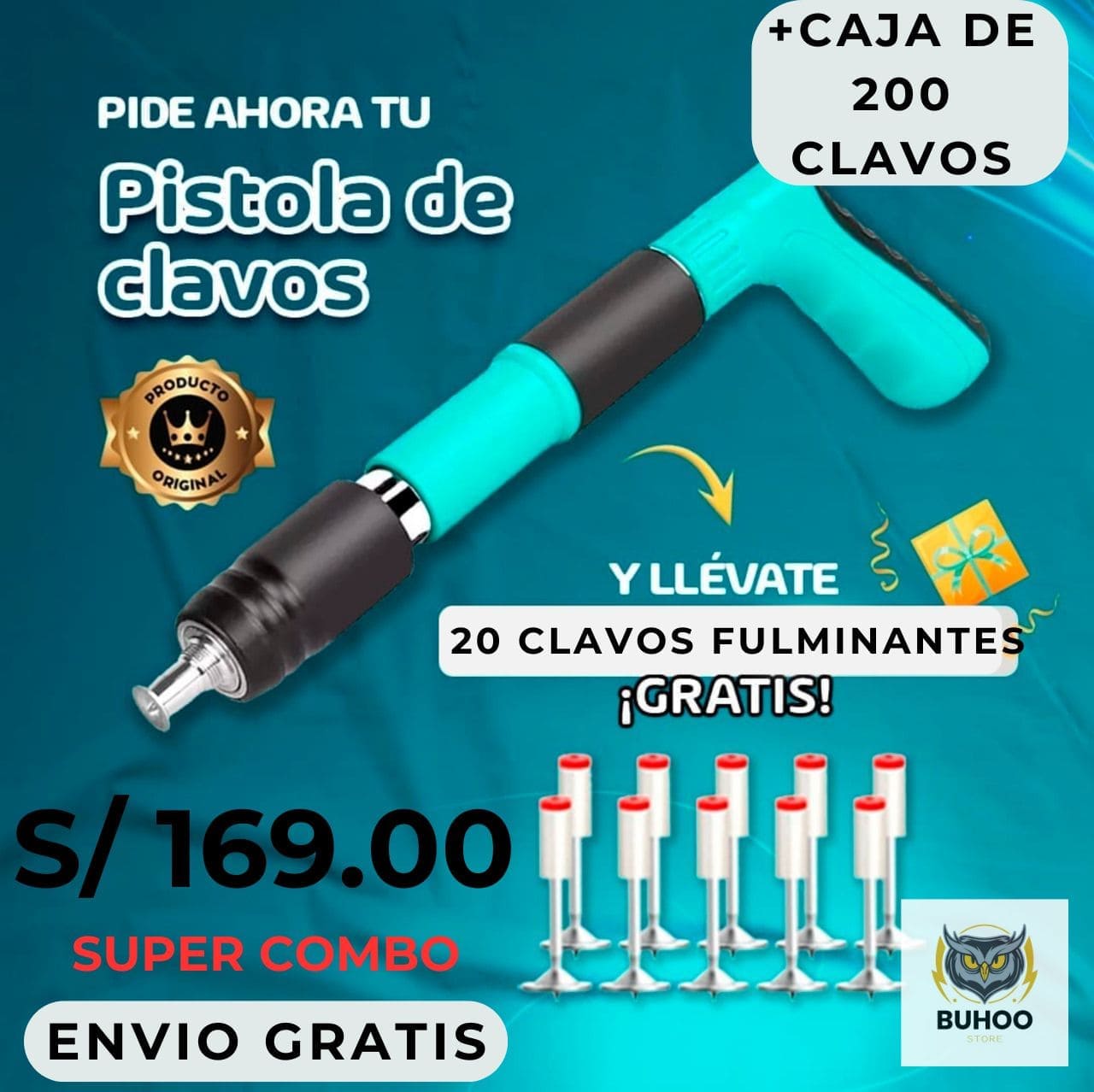 PISTOLA DE CLAVOS...!!!