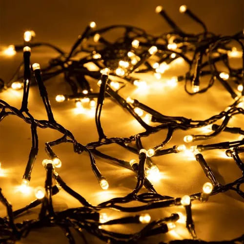 Guirnalda de Luces Solares Navideñas – 300 Luces y 30 Metros