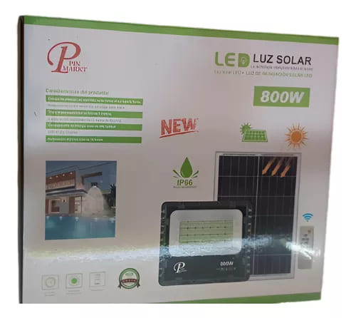 REFLECTOR LED SOLAR DE 800W