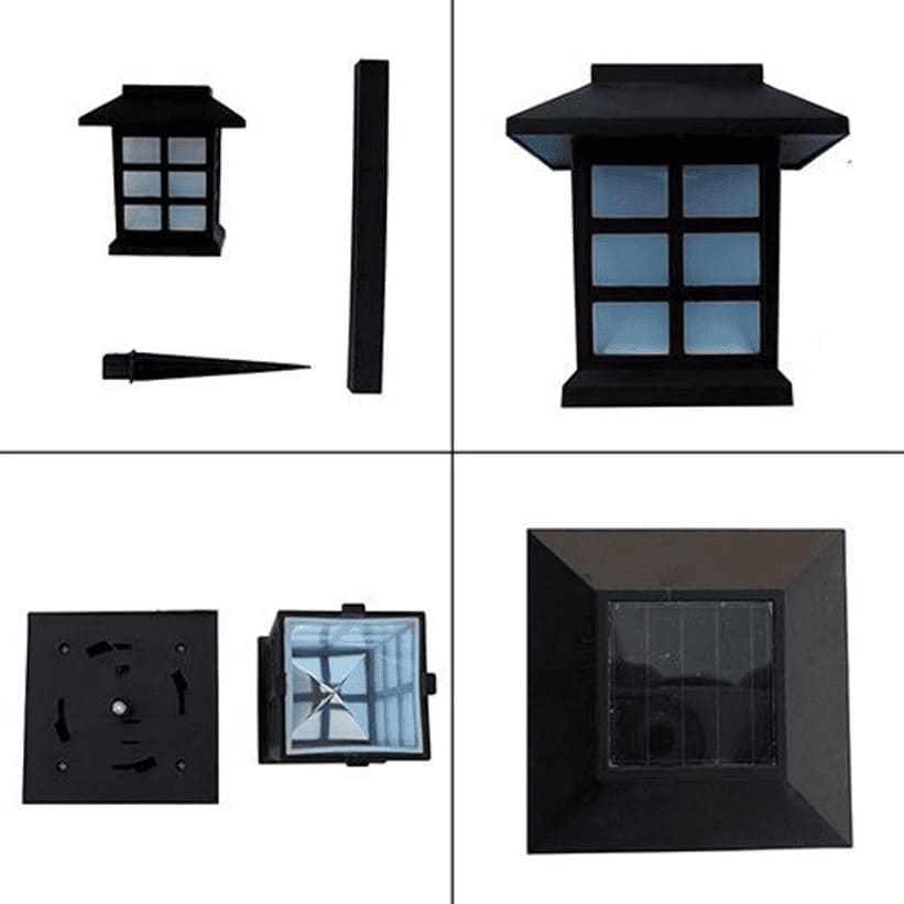 Casa Japonesa Led Solares para jardines