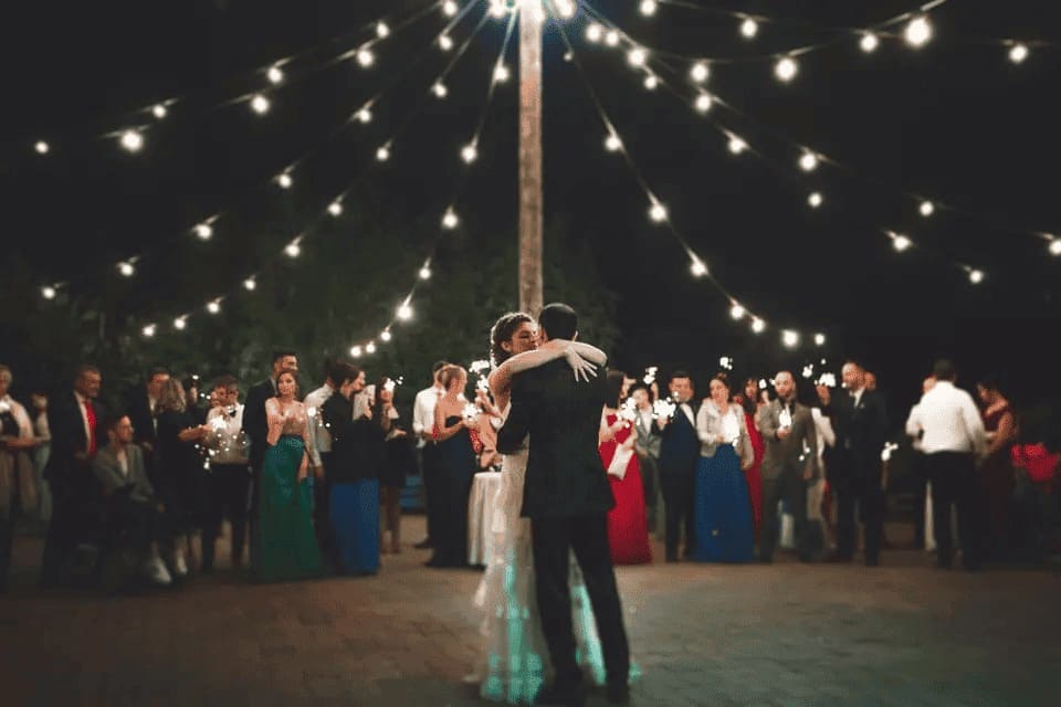 Guirnaldas de Luces de 10 metros de 20 Focos solares