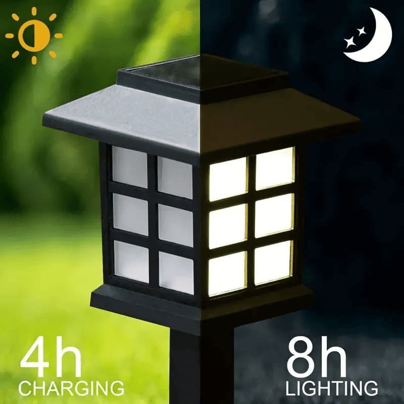 Casa Japonesa Led Solares para jardines
