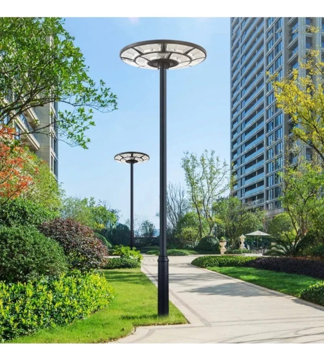 FAROLAS SOLARES LED OVNI DE 600W Y 1000W