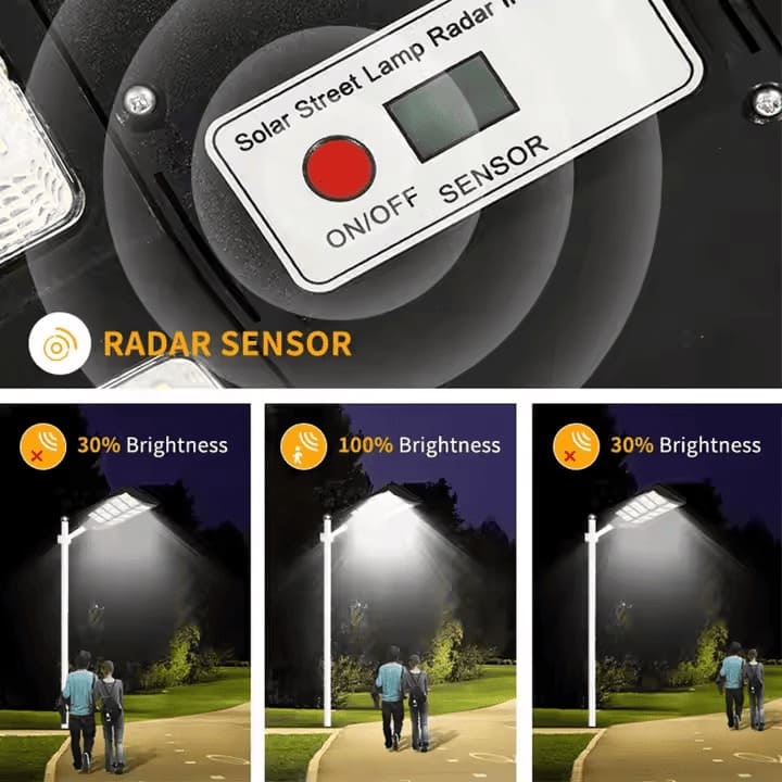 FAROLA LED SOLAR 1000W