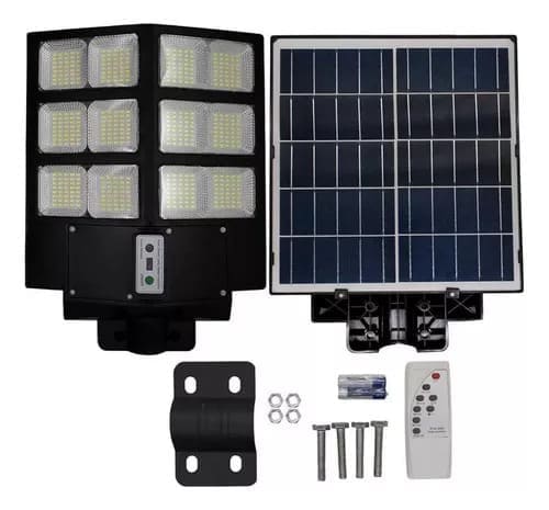 Farola Solar con sensor de movimiento de 600W