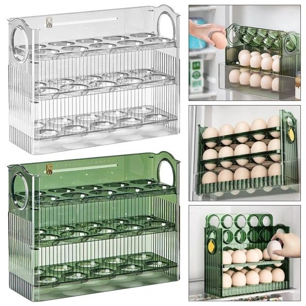 Caja de Almacenamiento de Huevos