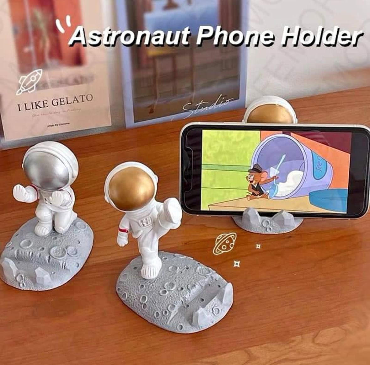Soporte de Celular Astronauta