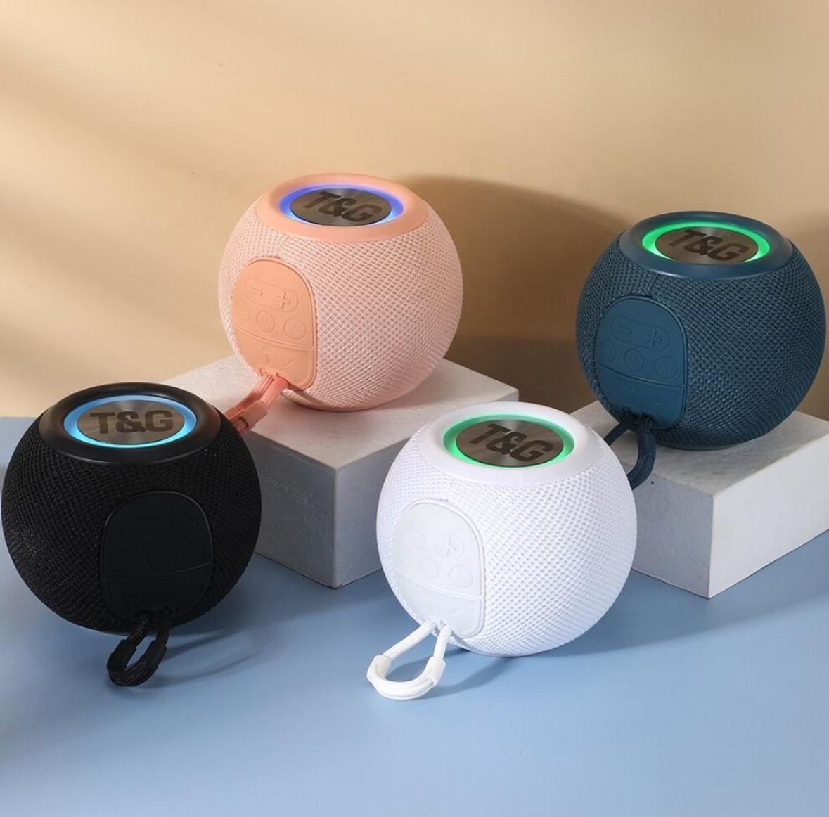 Parlante con Bluetooth inalámbrico portátil (Alexa)